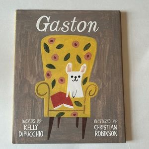 Gaston book, hardcover, like new